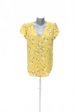 Damen -T-ShirtH&Mohne Aufdruck,farbegeblümt,größe40