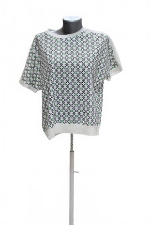 Damen -T-ShirtGenesisohne Aufdruck,farbegemustert,größe2XL