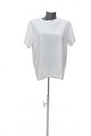 Damen -T-ShirtGenesisohne Aufdruck,farbeweiss,größeM