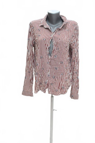 Damen bluse : Brand,Farbegestreift,größe: size