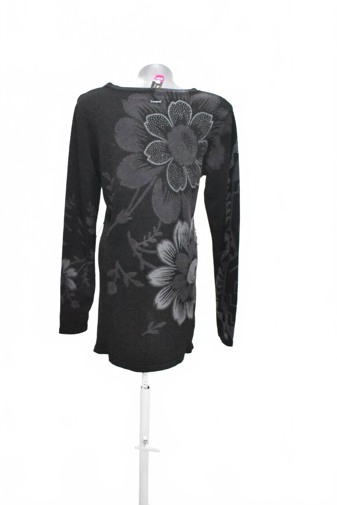Damen -T-ShirtDesigualohne Aufdruck,farbegeblümt,größeM