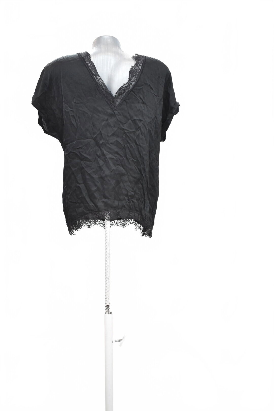 Damen -T-ShirtGenesisohne Aufdruck,farbeschwarz,größeM