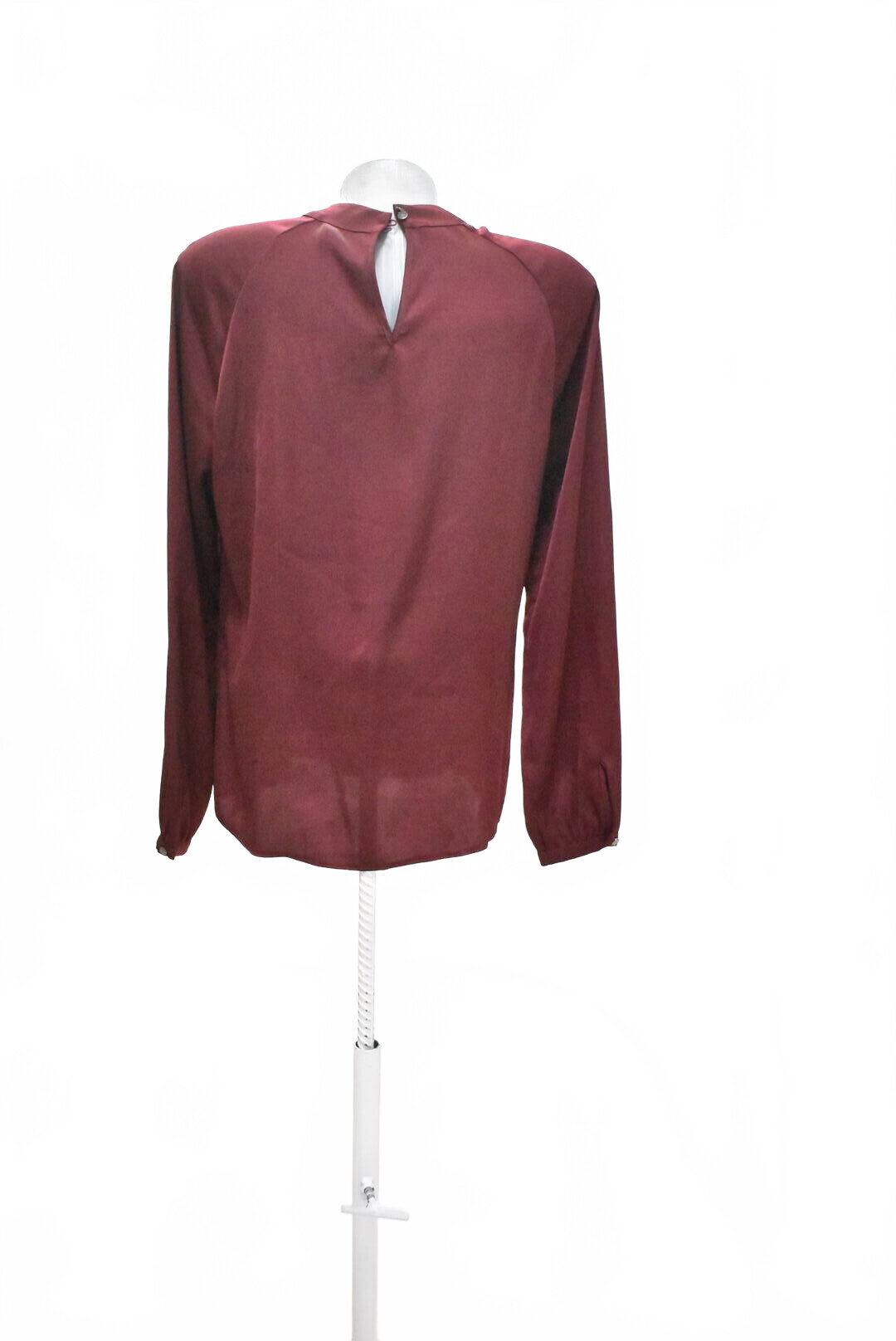 Damen -T-ShirtTaifunohne Aufdruck,farbebordo,größeS