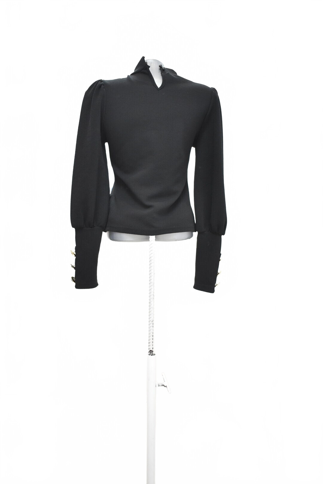 Damen -T-ShirtSheinohne Aufdruck,farbeschwarz,größeM