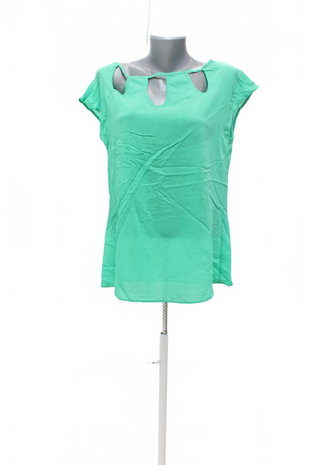 Damen -T-ShirtGenesisohne Aufdruck,farbegrün,größe38
