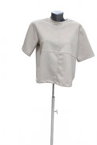 Damen -T-ShirtReservedohne Aufdruck,farbebeige,größeS