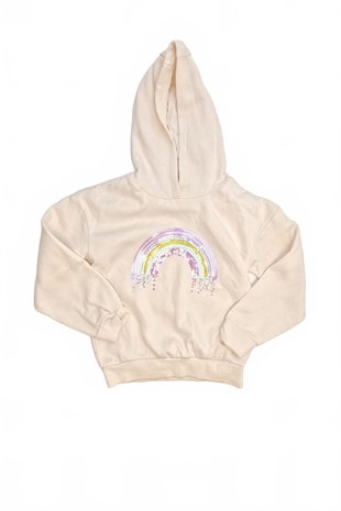 Mädchen-Sweatshirt C&A, Farbe weiss, Größe 9-10 r