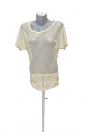 Damen -T-ShirtGenesisohne Aufdruck,farbebeige,größeS