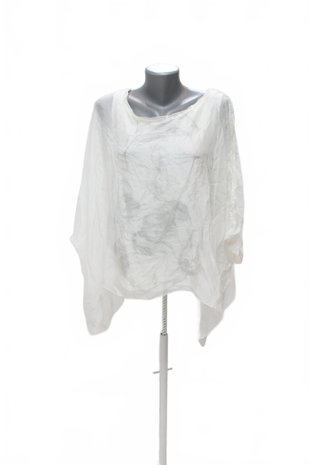 Damen -T-ShirtGenesismit Aufdruck,farbeweiss,größeM