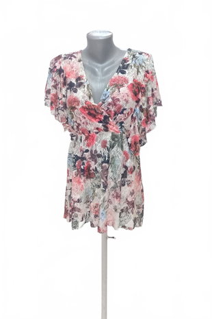 Damen bluse : Brand,Farbegeblümt,größe: size