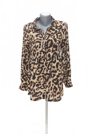 Damen bluse : Brand,Farbeanimal-print,größe: size