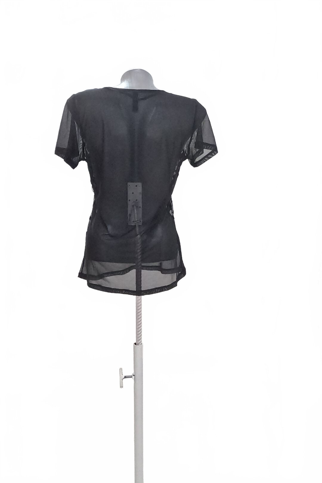 Damen -T-ShirtPage Oneohne Aufdruck,farbeschwarz,größeS