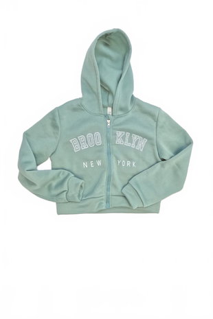 Mädchen-Sweatshirt Genesis, Farbe khaki, Größe 152