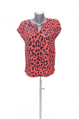 Damen -T-ShirtF&Fohne Aufdruck,farbeanimal-print,größe36
