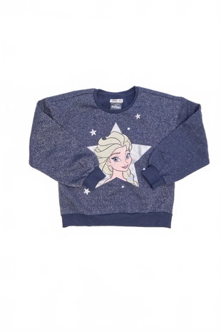Mädchen-Sweatshirt Sinsay, Farbe blau, Größe 140