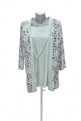 Damen bluse : Brand,Farbeanimal-print,größe: size