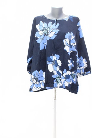 Damen -T-ShirtGenesisohne Aufdruck,farbegeblümt,größeXL