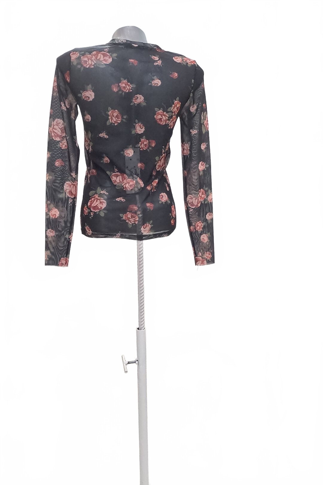 Damen -T-ShirtStradivariusohne Aufdruck,farbegeblümt,größeS