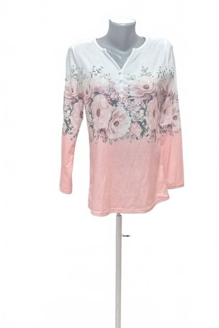 Damen -T-ShirtGenesisohne Aufdruck,farbemehrfarbig,größeS