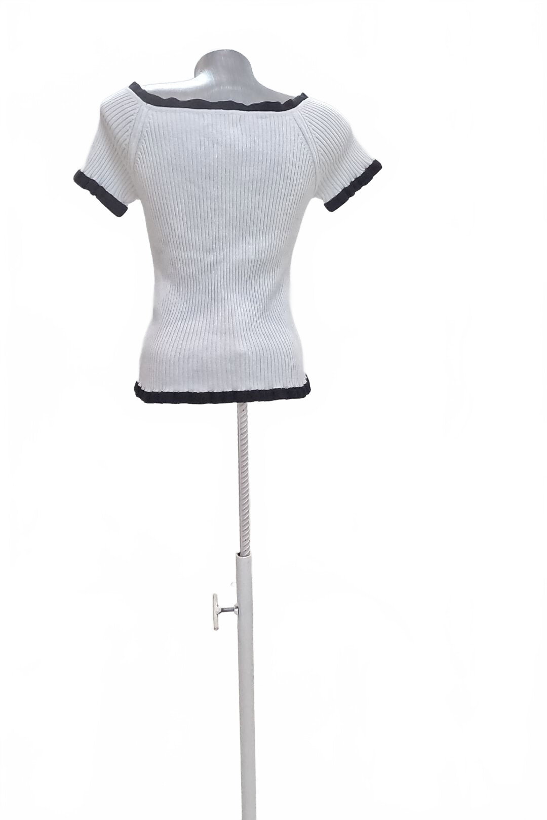 Damen -T-ShirtReservedohne Aufdruck,farbeweiss,größeM