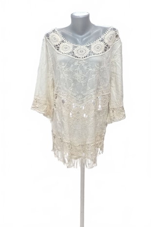 Damen bluse : Brand,Farbebeige,größe: size