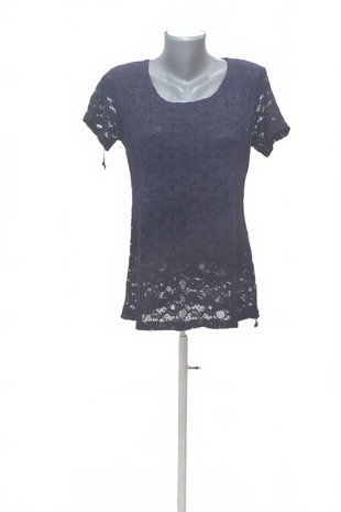 Damen -T-ShirtGenesisohne Aufdruck,farbeblau,größeXL