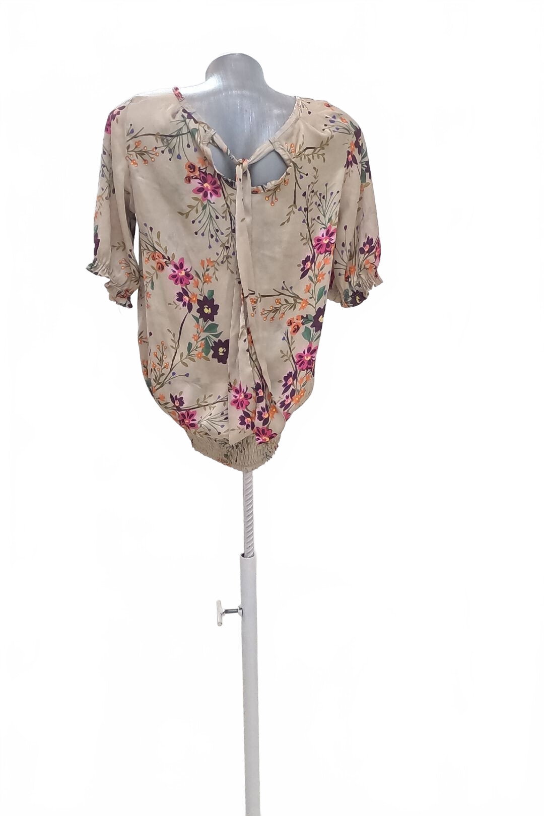 Damen -T-ShirtGenesisohne Aufdruck,farbegeblümt,größeM
