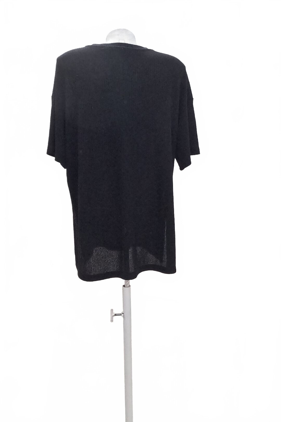 Damen -T-ShirtH&Mohne Aufdruck,farbeschwarz,größeM