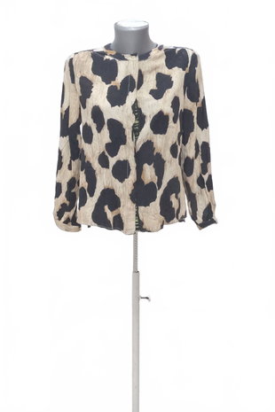 Damen bluse : Brand,Farbeanimal-print,größe: size