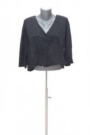 Damen -T-ShirtReservedohne Aufdruck,farbeschwarz,größeS