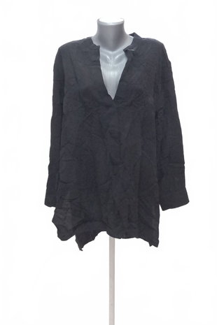 Damen -T-ShirtZaraohne Aufdruck,farbeschwarz,größe2XL