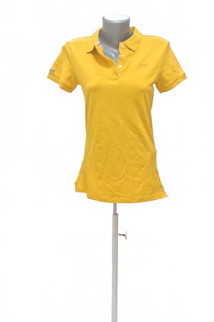 Damen -T-ShirtTimeoutohne Aufdruck,farbegelb,größeM