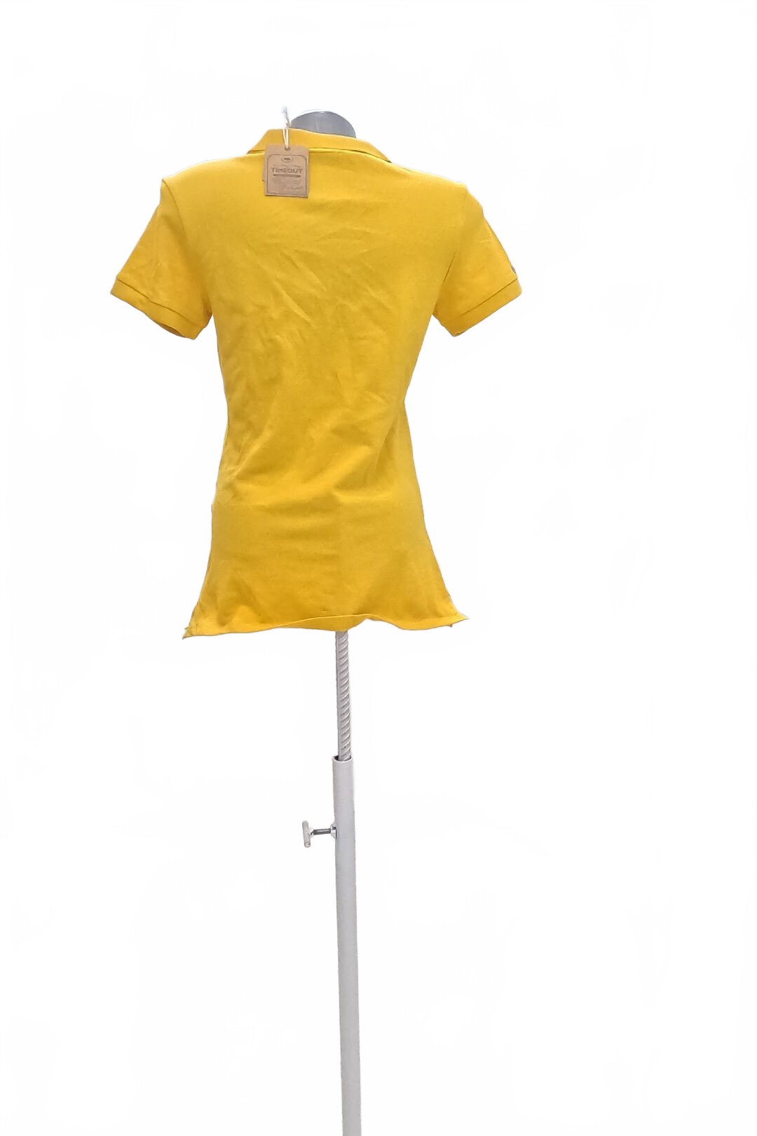 Damen -T-ShirtTimeoutohne Aufdruck,farbegelb,größeM