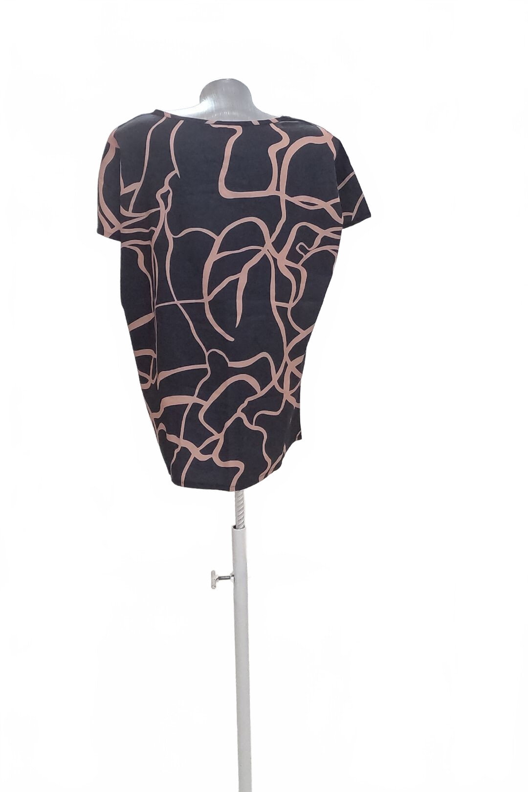 Damen -T-ShirtGenesisohne Aufdruck,farbegemustert,größeL