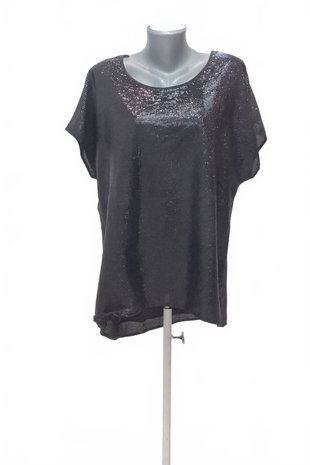 Damen -T-ShirtGenesisohne Aufdruck,farbeschwarz,größe46