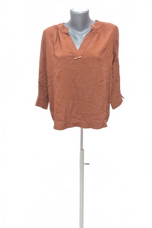 Damen -T-ShirtOrsayohne Aufdruck,farbebraun,größeM
