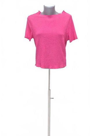 Damen -T-ShirtJaninaohne Aufdruck,farberute,größeM