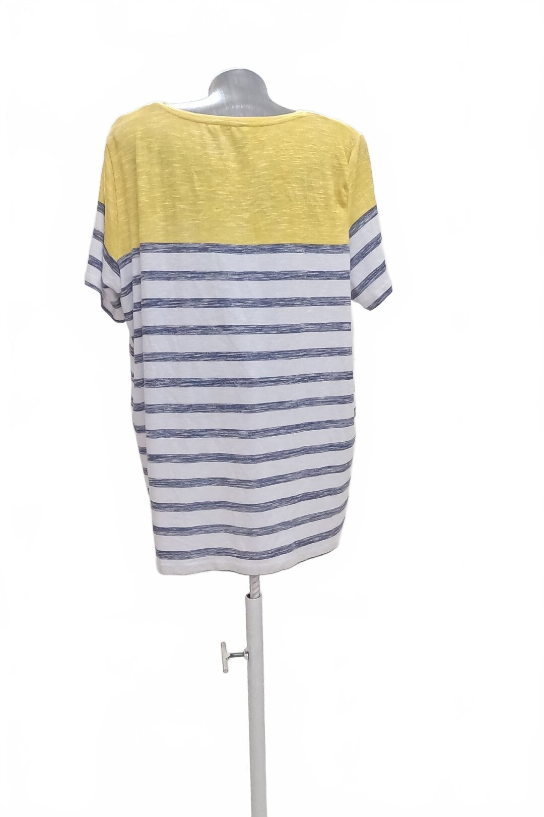 Damen -T-ShirtGenesisohne Aufdruck,farbegestreift,größe2XL