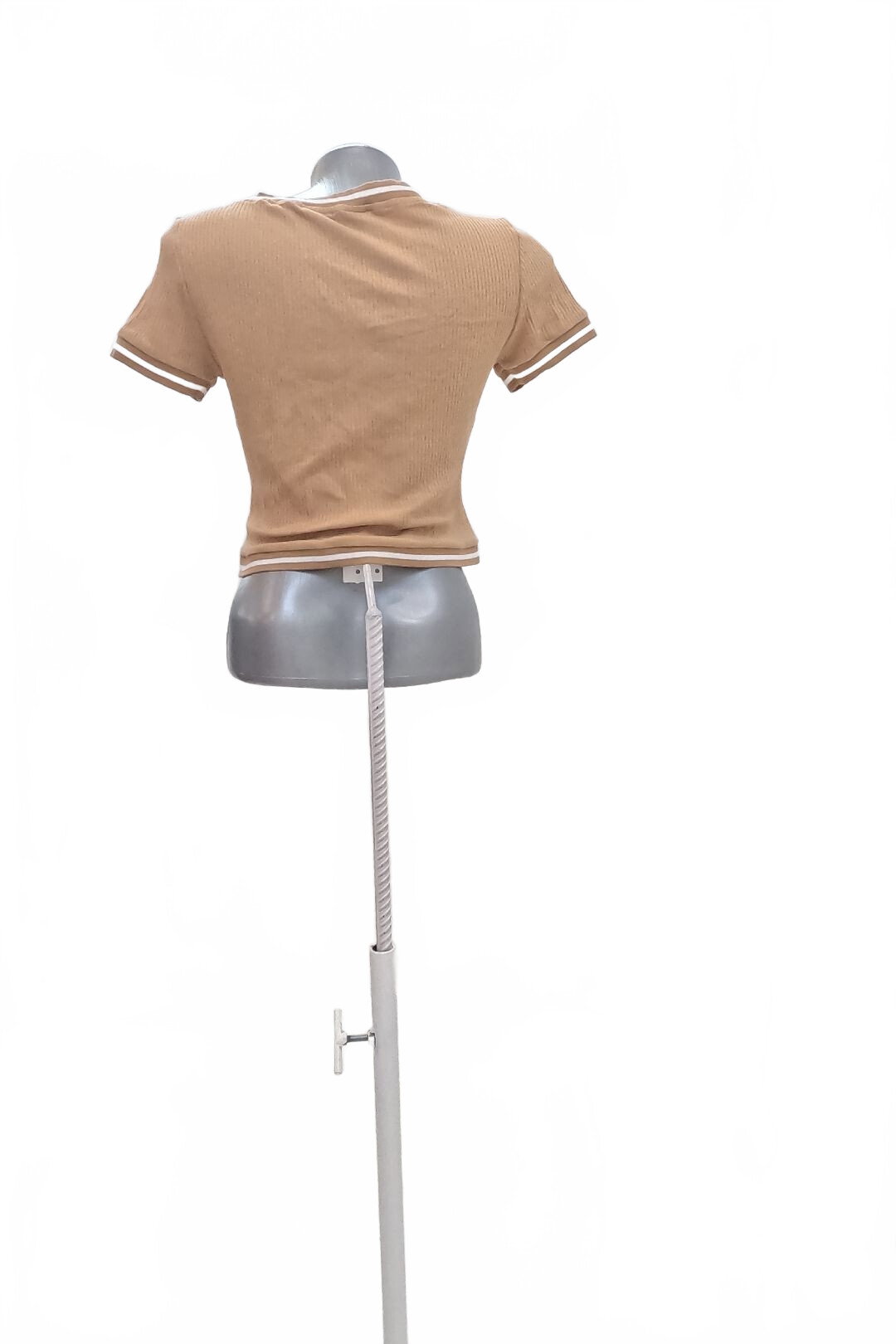 Damen -T-ShirtSheinohne Aufdruck,farbebeige,größe38