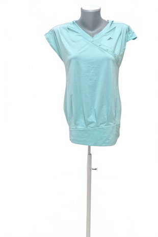 Damen -T-ShirtAdidasohne Aufdruck,farbetůrkis,größe38