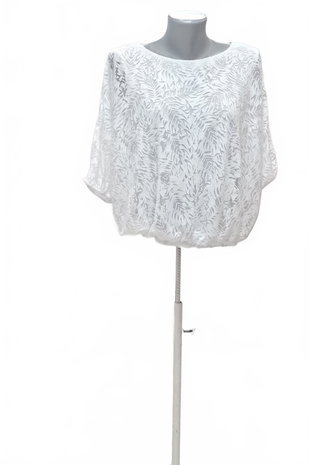 Damen -T-ShirtGenesisohne Aufdruck,farbeweiss,größeL