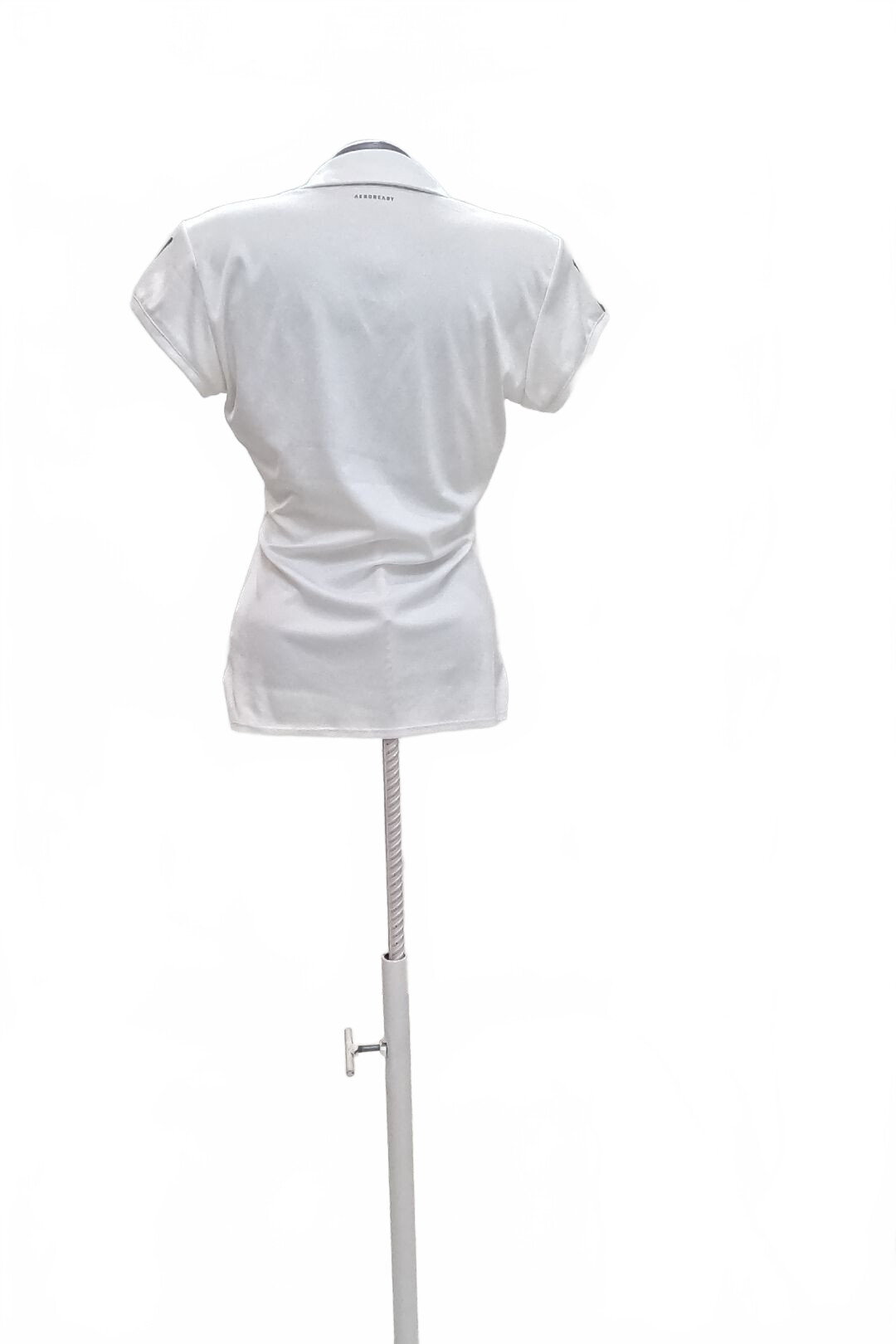 Damen -T-ShirtAdidasohne Aufdruck,farbeweiss,größeM