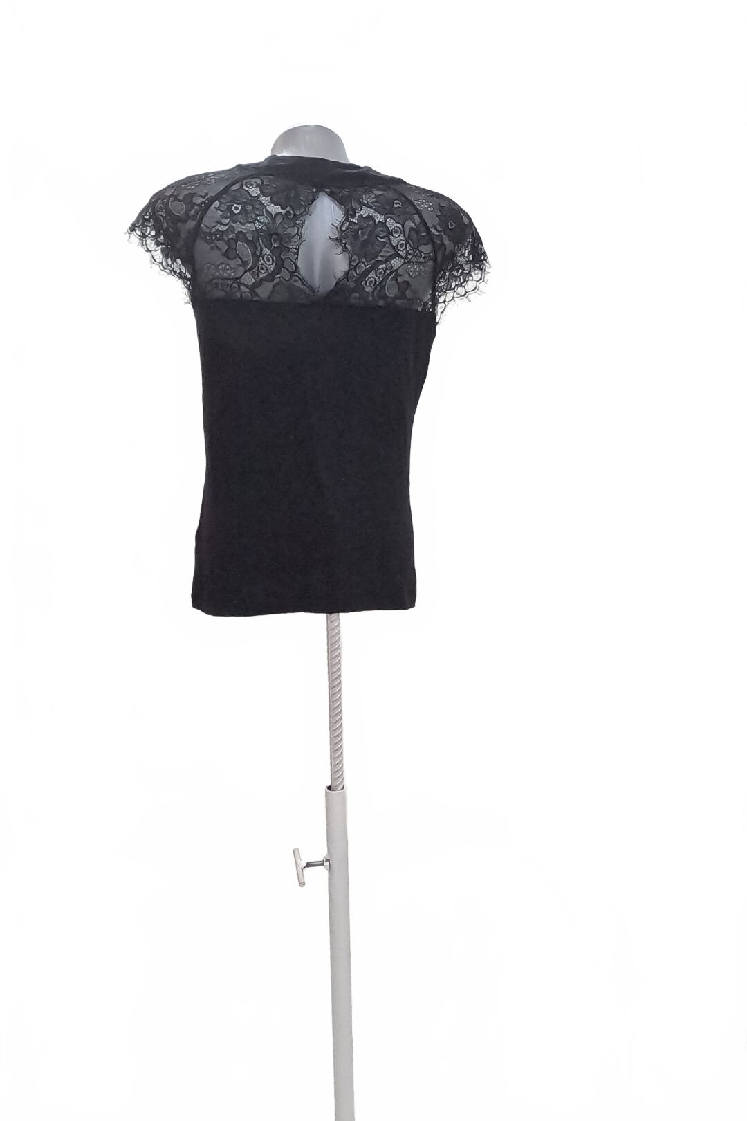 Damen -T-ShirtGenesisohne Aufdruck,farbeschwarz,größeM
