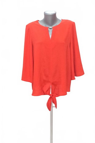 Damen -T-ShirtF&Fohne Aufdruck,farberot,größe42