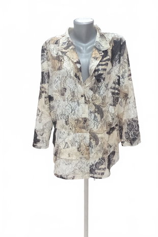 Damen bluse : Brand,Farbegeblümt,größe: size