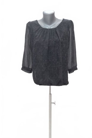 Damen -T-ShirtClockhouse / Ckhohne Aufdruck,farbegemustert,größe38