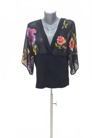 Damen bluse : Brand,Farbegeblümt,größe: size