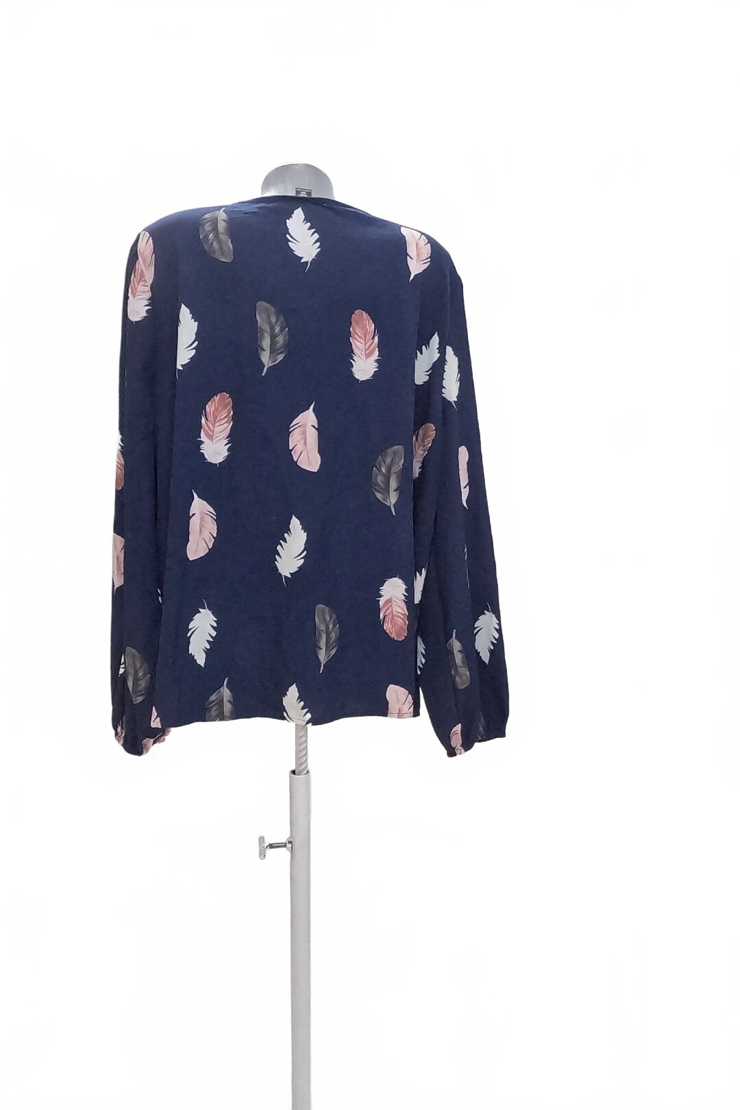 Damen -T-ShirtSheinohne Aufdruck,farbegemustert,größe3XL