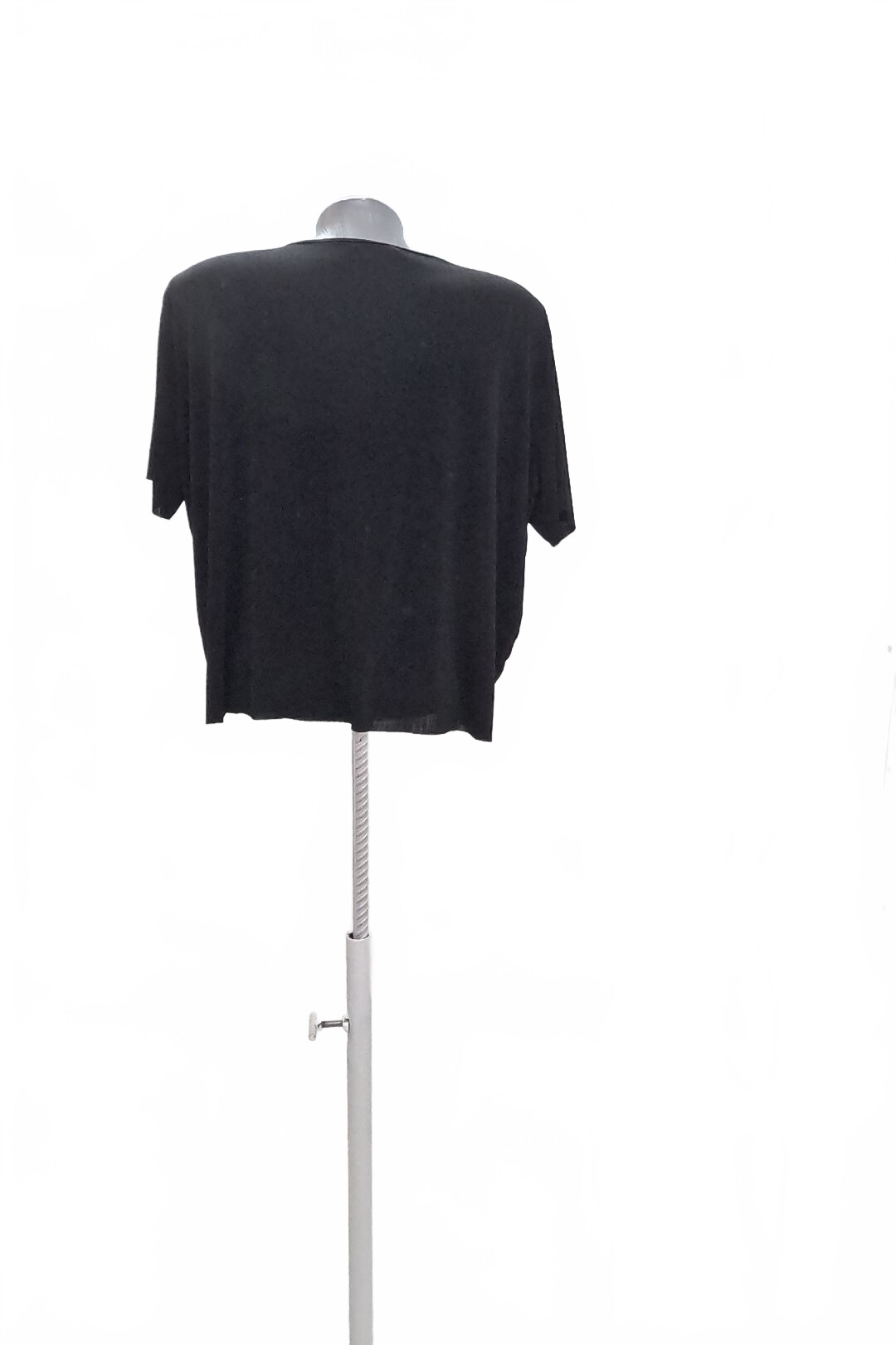 Damen -T-ShirtAmisuohne Aufdruck,farbeschwarz,größeXS