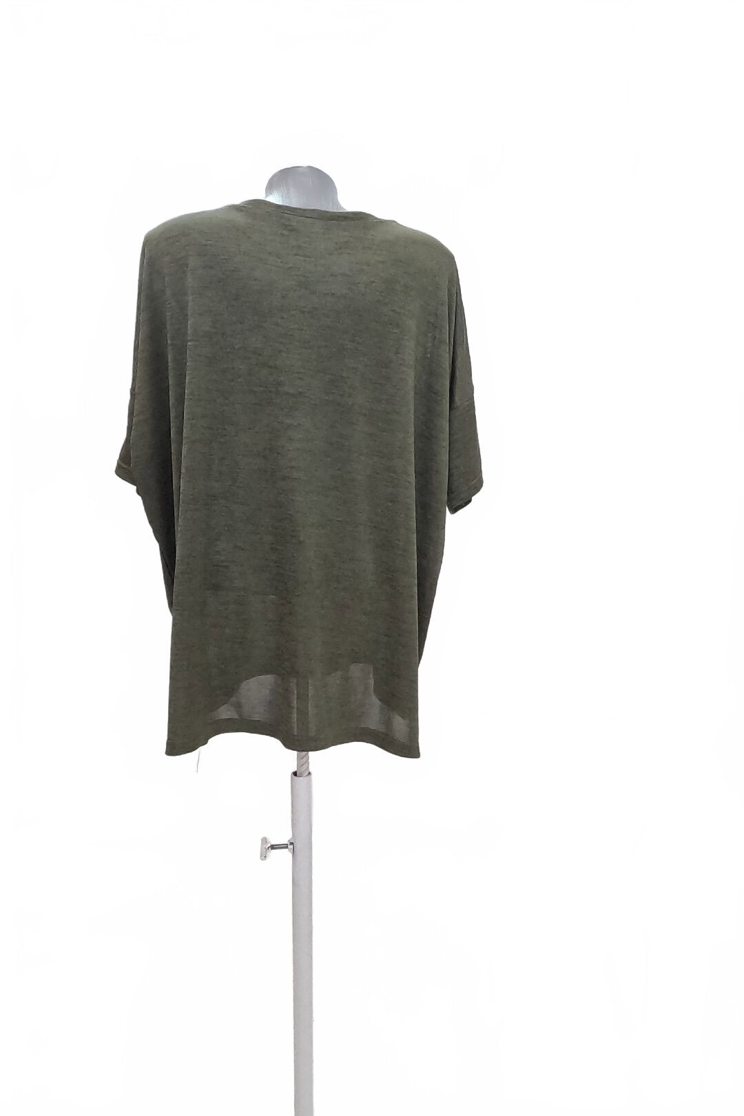 Damen -T-ShirtGenesisohne Aufdruck,farbekhaki,größe2XL